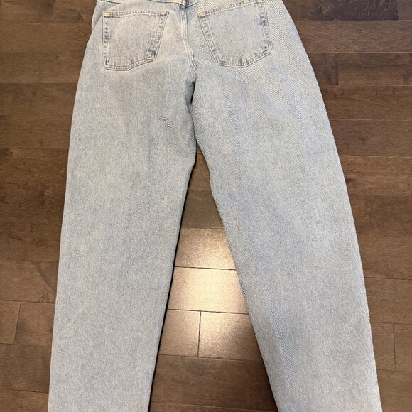 Agolde High Rise Tapered Baggy Jean Size 28 - Picture 3 of 5